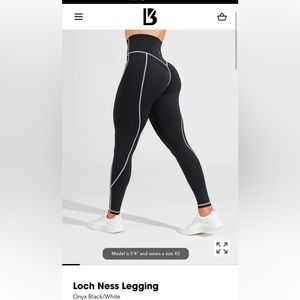 BuffBunny Loch Ness Leggings Onyx Black